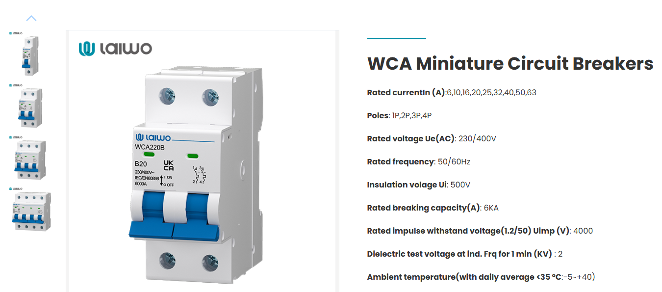 laiwo circuit breaker-wosmelec